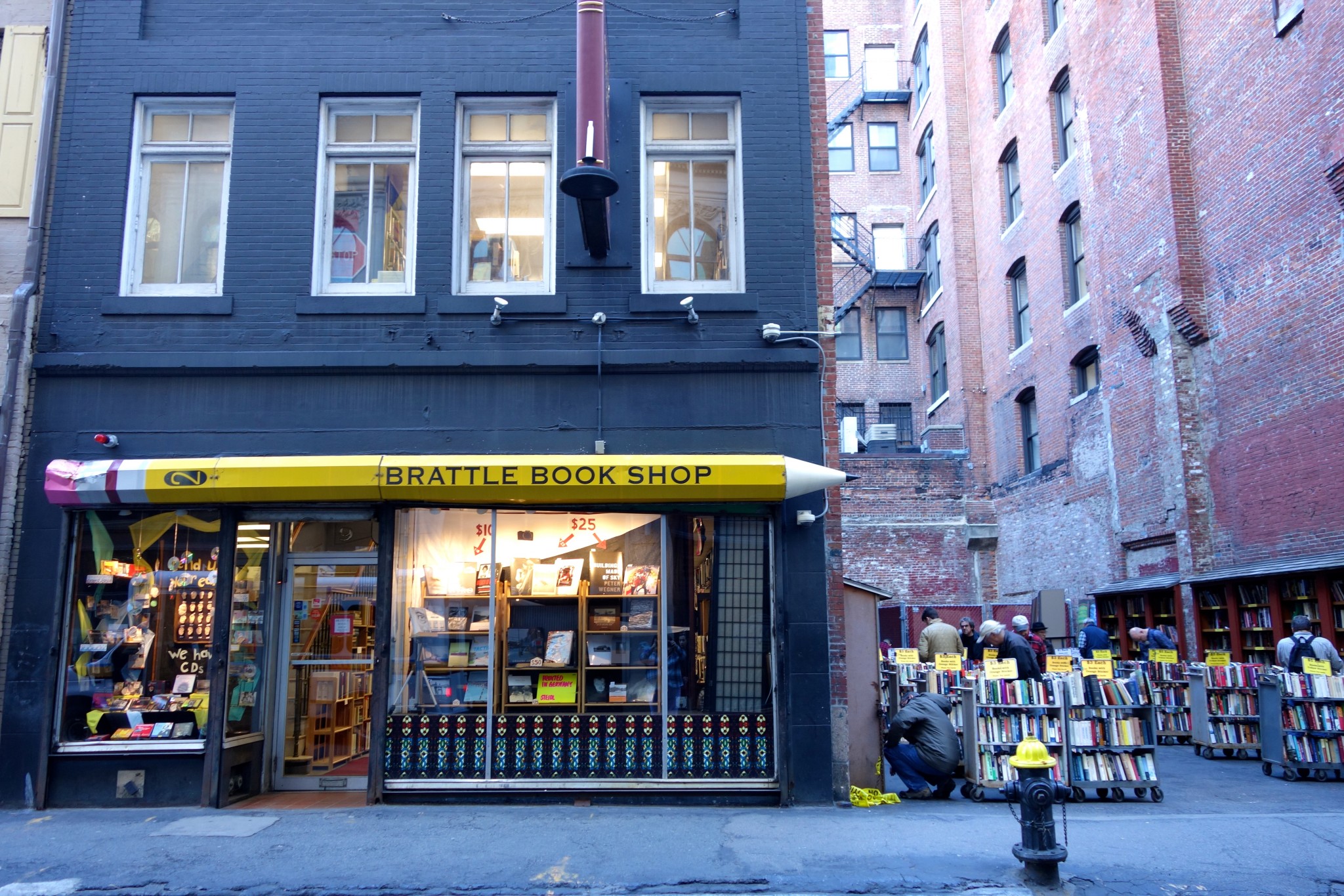 brattle book shop, the-alyst.com