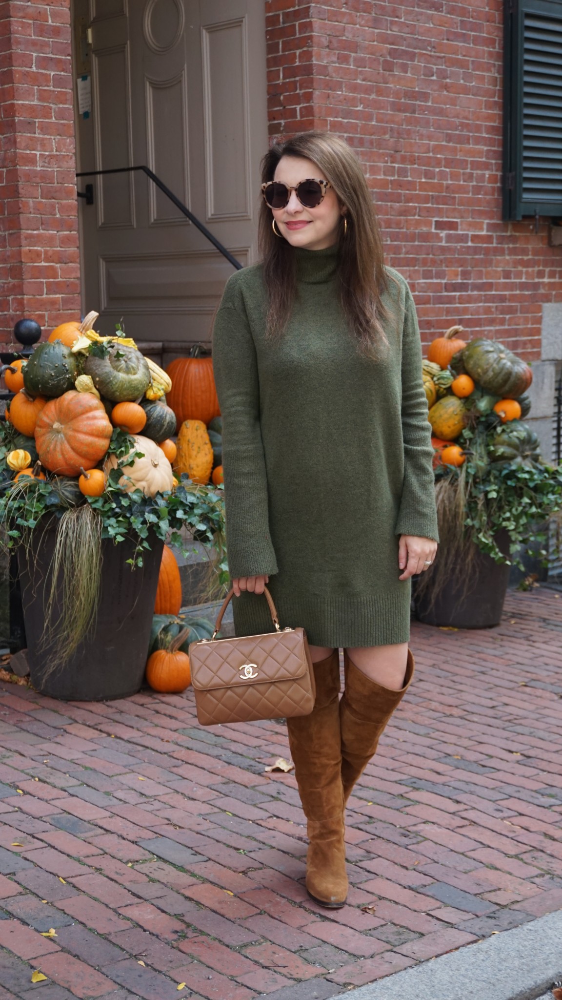 fall sweater dress, the-alyst.com